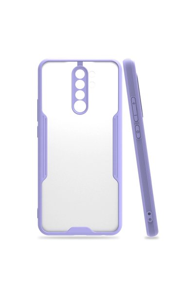 Generic Brand حافظة هاتف Xiaomi Redmi Note 8 Pro من السيليكون البلاتيني - أرج...