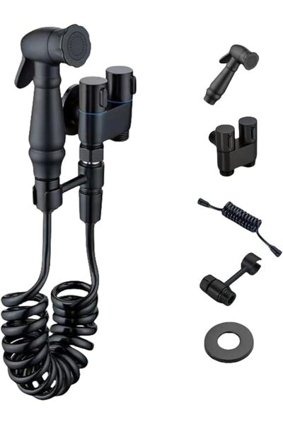 The Bros Bidet Toilet Spray Gun Set, Handheld Bidet Sprayer Shattaf with Stai...