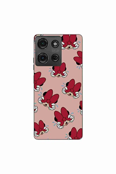 OEM Калъф, съвместим с Motorola Moto G75, от силиконов гел TPU, с десен Мини ...