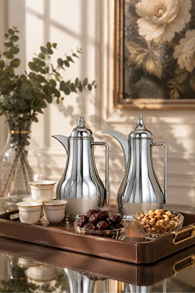 Generic Trumex Luxury Set in Shiny Chrome Color (1 Liter + 1 Liter)