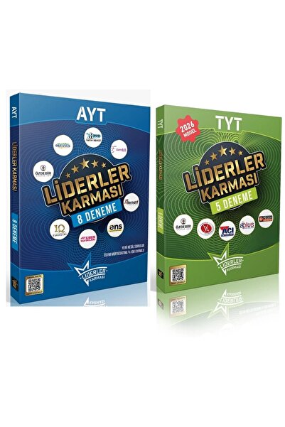 LİDERLER KARMASI 2026 AYT+TYT 8+5 Deneme Seti