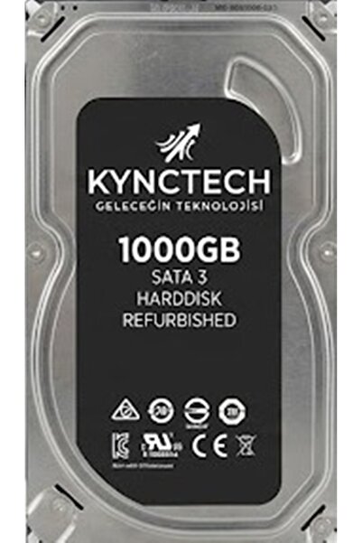 KYNCTECH 1000 GB 1 TB 3.5" 32MB SATA 3.0 Sabit Disk REFRUBISHED