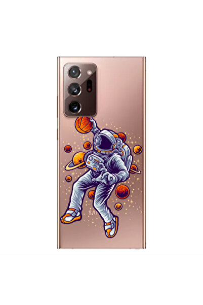 Other Samsung Note 20 Ultra Space Basketball Transparent Silicone TPU Θήκη