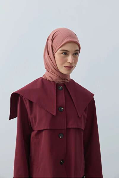 Modakaşmir Aya Cotton Scarf Marsala