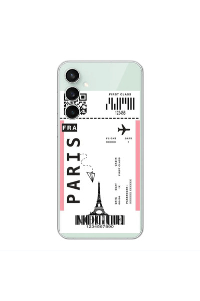 Other Samsung S23FE Paris FRA Transparent Silicone TPU Θήκη