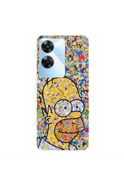 Other Realme Note 60 Simpsons Transparent Silicone TPU Θήκη