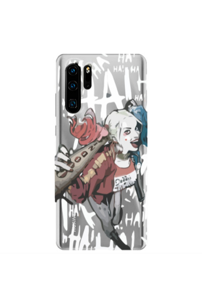 Other Huawei P30 Pro Ha Ha Ha Transparent Silicone TPU Θήκη