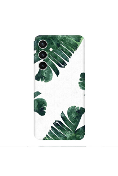 Other Samsung S24 Plus green Line Transparent Silicone TPU Θήκη