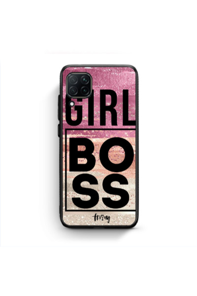 Other Huawei P40 Lite Girl boss friday Black Glossy Θήκη
