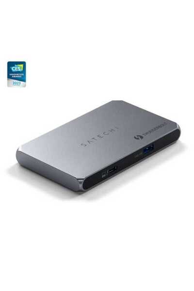 Satechi Thunderbolt 4 Λεπτό 5-σε-1 Πολυθύρο Σύνδεσης 6 Θυρών, έως 40 Gbps - Γ...