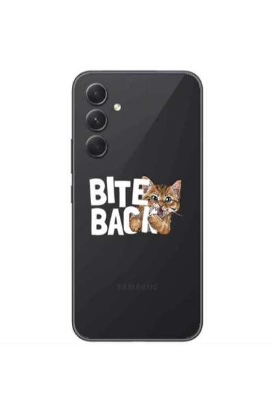 Other Samsung Galaxy A05s bitte back cat Transparent Silicone TPU Θήκη