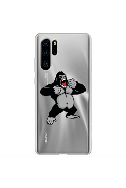 Other Huawei P30 Pro Angry Gorilla2 Transparent Silicone TPU Θήκη