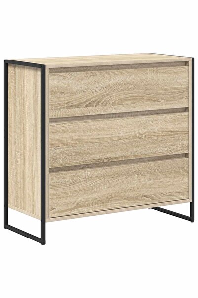 vidaxl Bufet cu sertar Sonoma 79 x 36 x 75.5 cm Lemn compozit