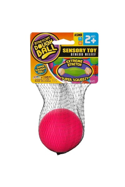 Jaru Stretchy Dough Ball - Stres Giderici Esnek Oyun Hamuru Topu - Pembe