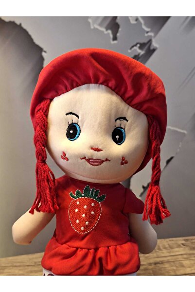 Biricik CİM CİME ÇİLEK BEZ BEBEK 50 CM
