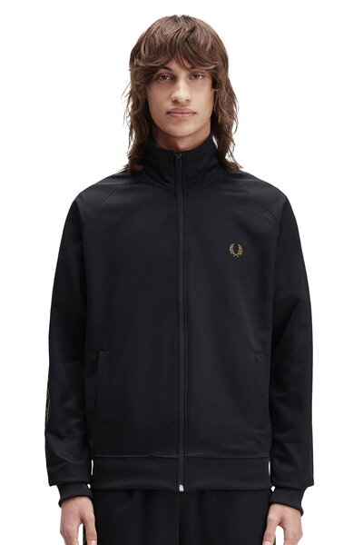 Fred Perry Erkek Fermuarlı Sweatshirt