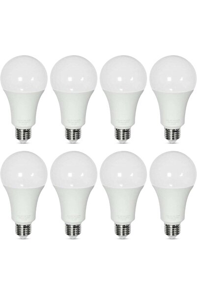 Duravel LED Light Bulb 15W E27 Base Pack of 8