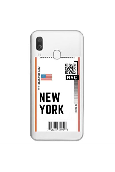 Other Samsung A40 New York NYC Transparent Silicone TPU Θήκη