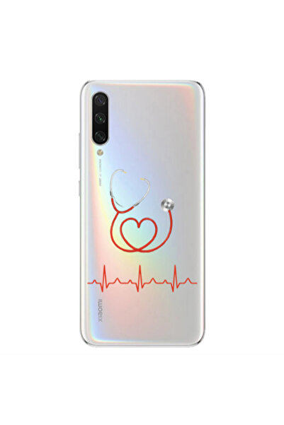 Other Xiaomi Mi 9 Lite Stethoscope Transparent Silicone TPU Θήκη
