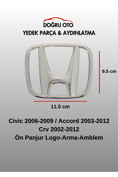 DOĞRU TİCARET AUTO PARTS شعار أرما لسيارة هوندا سيفيك أكورد سي آر في للشبك ال...