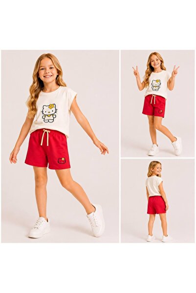 Milanlı Kids Set de vară din bumbac pentru fete