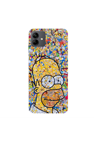Other Samsung A04 Simpsons Transparent Silicone TPU Θήκη