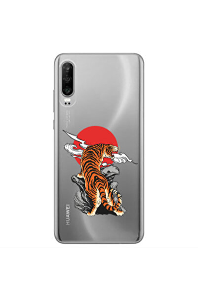 Other Huawei P30 Angry Gorilla Transparent Silicone TPU Θήκη