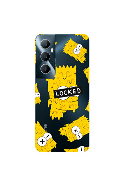 Other Realme C65 Bart Simpson Transparent Silicone TPU Θήκη