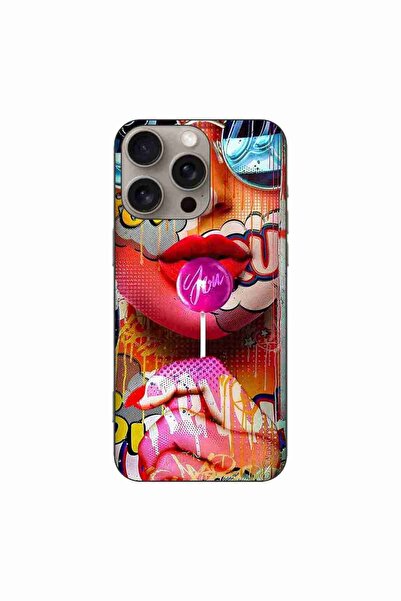 OEM Case compatible with Apple iPhone 16 Pro Max Silicone Gel Tpu Pop Art Lol...