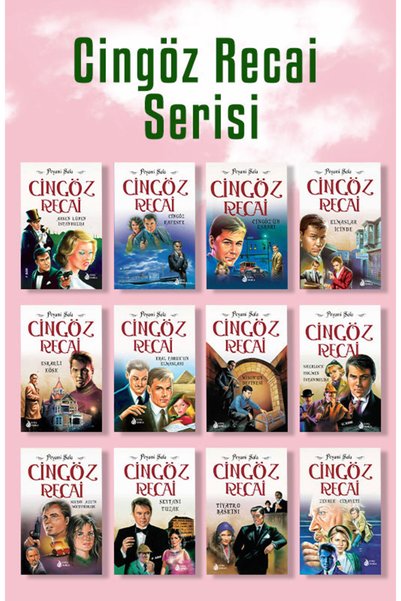 Genç Damla Yayınevi Cingöz Recai Serisi(12 Kitap)