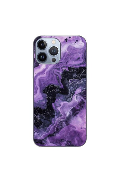 OEM Husa compatibila cu Apple iPhone 13 Pro Max Silicon Gel Tpu Model Abstrac...