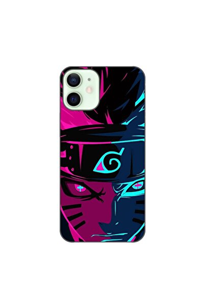 OEM Husa compatibila cu Apple iPhone 12 Mini Silicon Gel Tpu Model Naruto Pur...