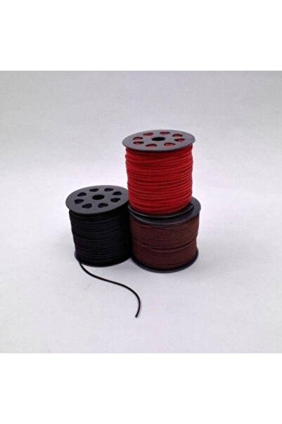 OEM Snur Piele Intoarsa sintetic 0.3cm Rosu