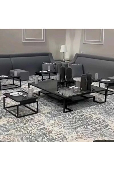 Tables Coffee Table Set with Four Services