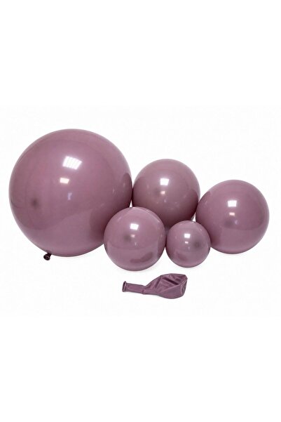 OEM Matte Balloons TX 70 Dusty Lilac 14"-100/ Top Bottom Set
