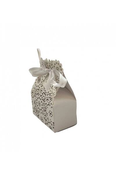 OEM Cutii Carton Pentru Marturii Dreptunghiulara 25/Set Crem