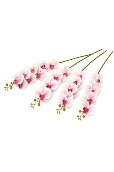 OEM Artificial orchid 15 flowers 93 White-Pink