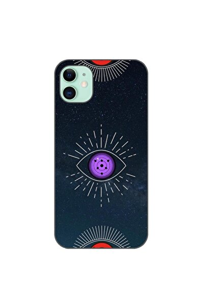 OEM Husa compatibila cu Apple iPhone 11 Silicon Gel Tpu Model Tomoe Rinnegan Eye