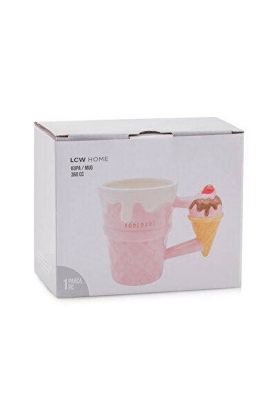 LC Waikiki Karışık Dondurma Figürlü Seramik Kupa 360 ml