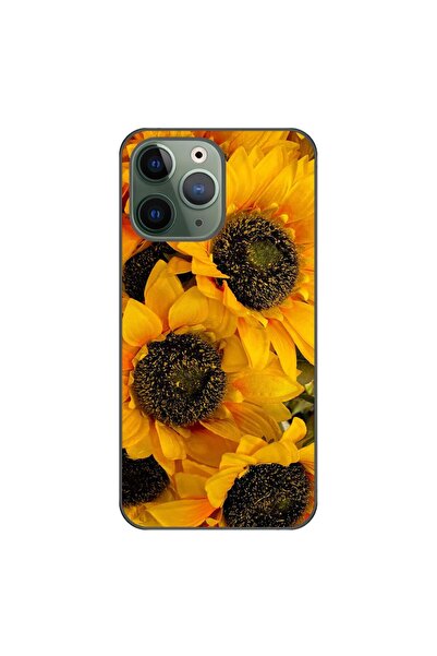 OEM Husa compatibila cu Apple iPhone 11 Pro Silicon Gel Tpu Model Floarea Soa...