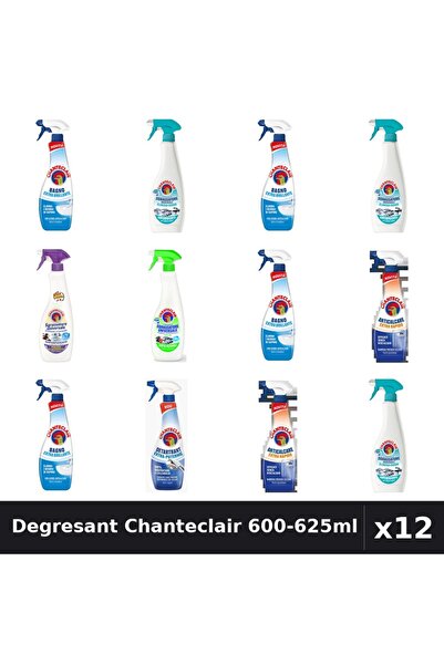 Chanteclair Set 12 Degresant Universal 600-625ml - Anti-Miros, Lavanda, Lamaie