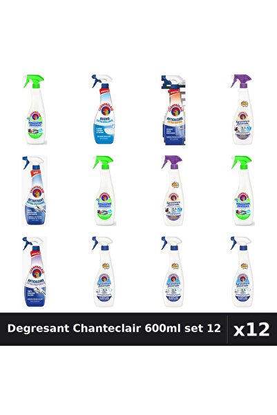 Chanteclair Set 12 Degresant Universal 600-625ml - Lamaie, Lavanda, Bicarbona...