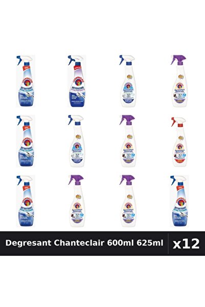 Chanteclair Set 12 Degresant Universal 600ml 625ml - 6 Arome, Bicarbonat, Lav...