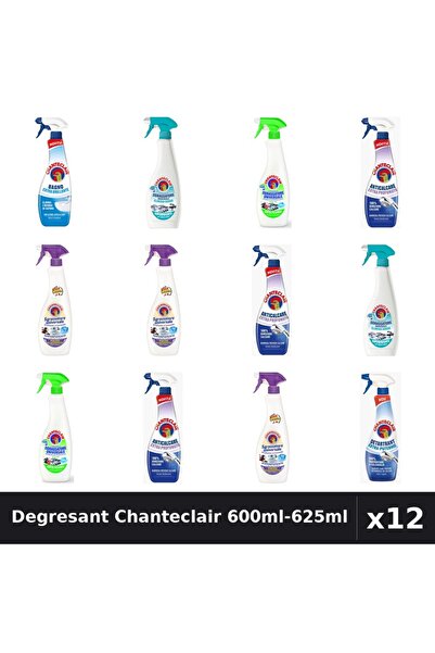 Chanteclair Set 12 Degresant Universal 600ml-625ml - Lamaie, Lavanda, Mosc Alb