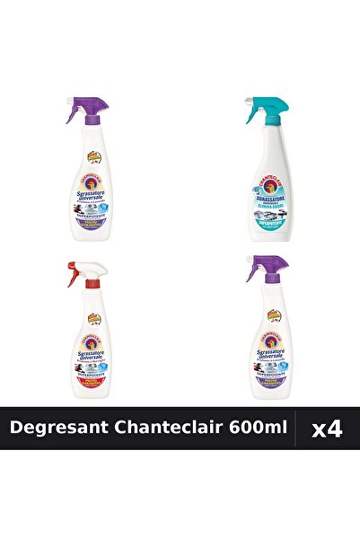 Chanteclair Set 4 Degresant Universal 600ml - Lavanda, Anti-Miros, Marsilia, ...