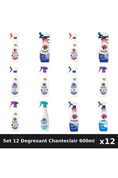 Chanteclair Set 12 Degresant Universal 600ml - Anti-Miros, Bicarbonat, Extra ...