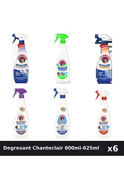 Chanteclair Set 6 Degresant Universal 600ml-625ml - Bicarbonat, Lămâie, Mosc ...