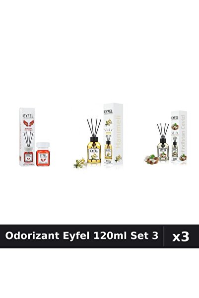 Eyfel Set 3 Odorizant Camera Betisoare 120ml - Red Dragon, Mâna Maicii Domnul...