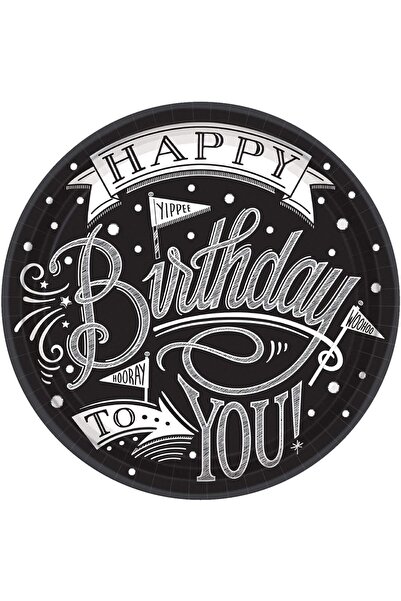AMSCAN Horai Paper Birthday Plates 10.5 inch, 18 Pieces, from Amscan, Plastic...
