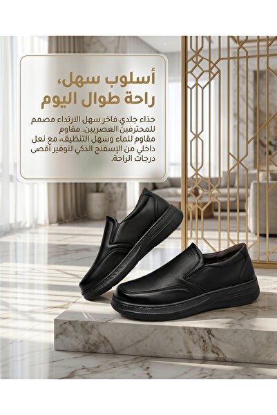 SAUDI STEPS New Arrival Men Business Formal Oxford Shoes Lightweight Comforta...